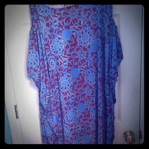 Printed tunic dress